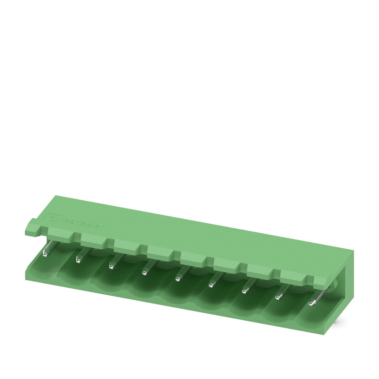 MSTB 2.5/9-G-5.08 9 Pin Right Angle Open Male Terminal Block (5.08mm PCB Header) image 1