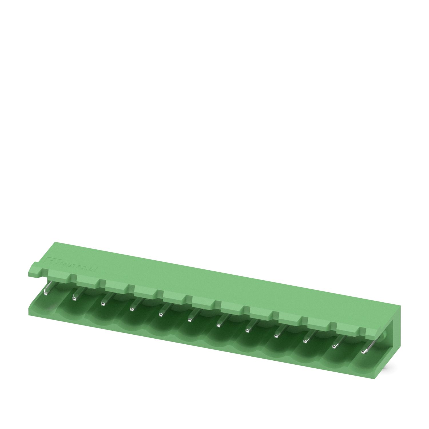 MSTB 2.5/12-G-5.08 12 Pin 5.08mm Right Angle Open Male Connector (Terminal Block Header, PCB Connector) image 1