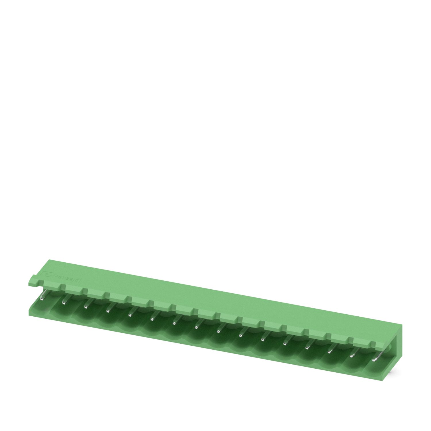 MSTB 2.5/16-G-5.08 16 Pin Right Angle Open Male Terminal Block (5.08mm PCB Header) image 1