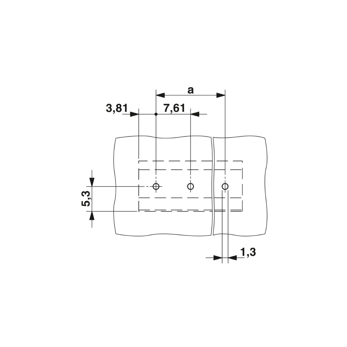 GMKDS 3/3/7.62 3 Pin PCB Terminal Block Connector (7.62mm Screw Terminal Block) image 3