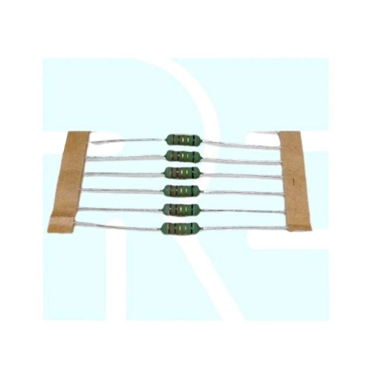 2.2 Ohm 1W Mini Wire Wound Resistor 5% (Through-Hole Fixed Resistor) image 1