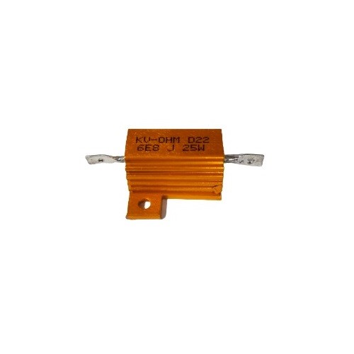 6.8E 25W 5% Aluminium housing Wirewound Resistor image 1