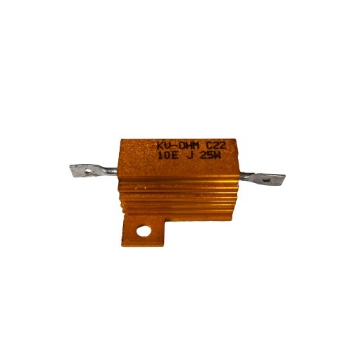 10E 25W 5% Aluminium housing Wirewound Resistor image 1