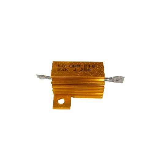 22K 25W 5% Aluminium housing Wirewound Resistor  image 1