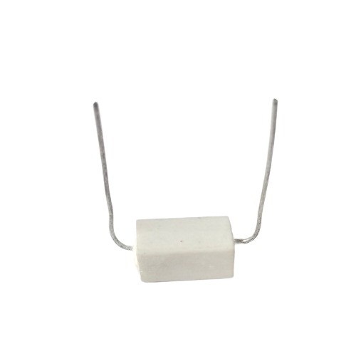 4K Ohm 3W 5% Ceramic Encased Wire Wound Resistor (4000 Ohm Axial Lead White Power Resistor) image 1