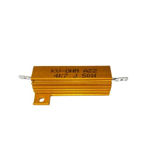 4.7K 50W 5% Aluminium housing Wirewound Resistor   image 1