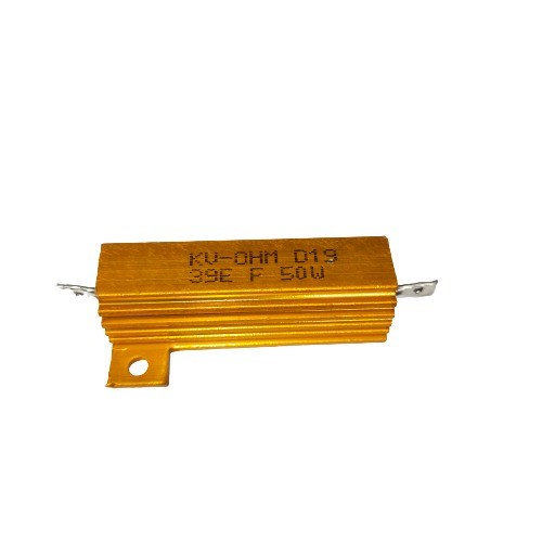 39E 50W 1% Aluminium housing Wirewound Resistor   image 1