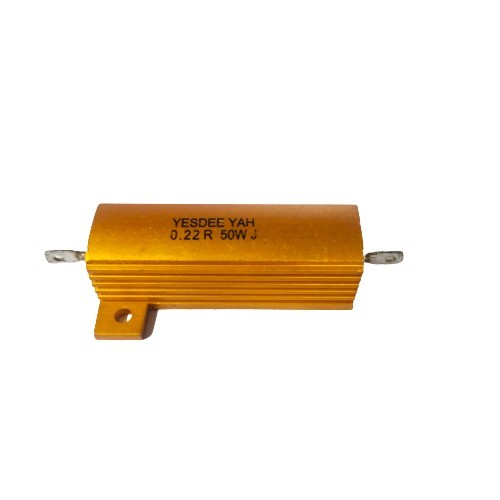 0.22E 50W 5% Aluminium housing Wirewound Resistor  image 1