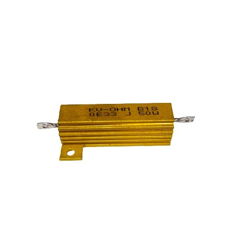 0.33E 50W 5% Aluminium housing Wirewound Resistor  image 1