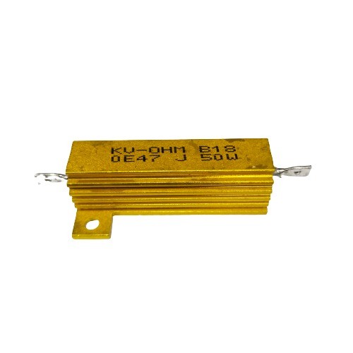 0.47E 50W 5% Aluminium housing Wirewound Resistor  image 1