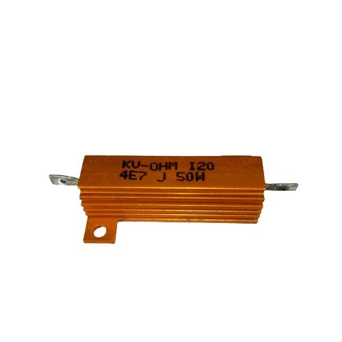 4.7 Ohm 50W 5% Aluminium Housing Wirewound Resistor (High Power Resistor) image 1
