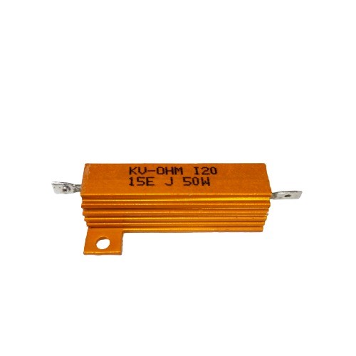 15E 50W 5% Aluminium housing Wirewound Resistor   image 1