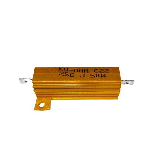 25E 50W 5% Aluminium housing Wirewound Resistor   image 1