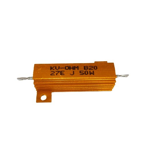 27E 50W 5% Aluminium housing Wirewound Resistor   image 1