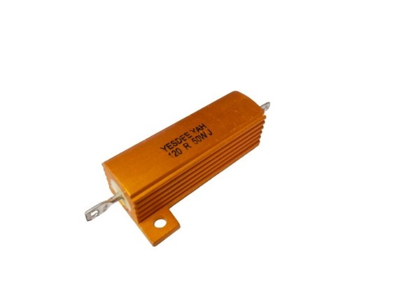 120E 50W 5% Aluminium housing Wirewound Resistor   image 1