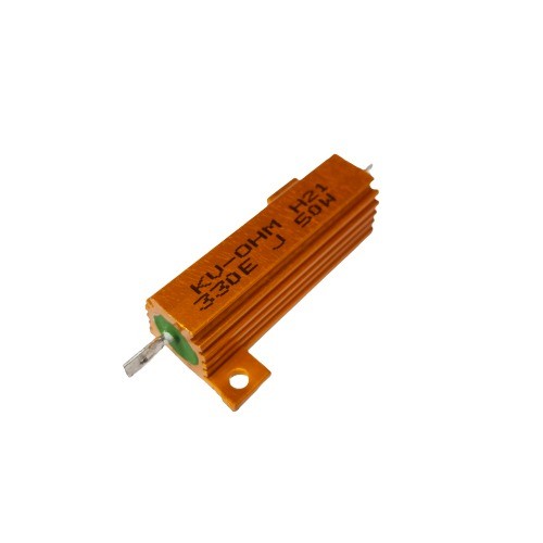 330E 50W 5% Aluminium housing Wirewound Resistor   image 1