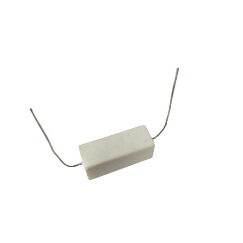 0.56E 5W 5% Axial Lead  Ceramic Encased White Wire Wound Resistors    image 1