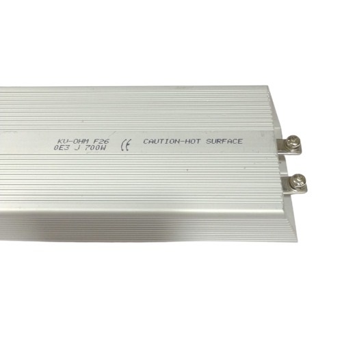 0.3 Ohm 700W 5% Aluminium Housing Wirewound Resistor (0.3Ω High Power Aluminium Clad Resistor) image 2