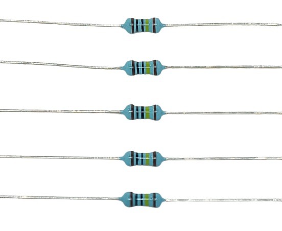 1M Ohm 1/4W 1% Metal Film Resistor   image 1