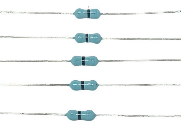 0E 1/4W 1% Metal Film Resistor image 1