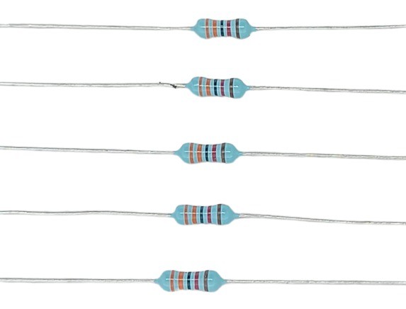 33K Ohm 1/4W 1% Metal Film Resistor  image 1