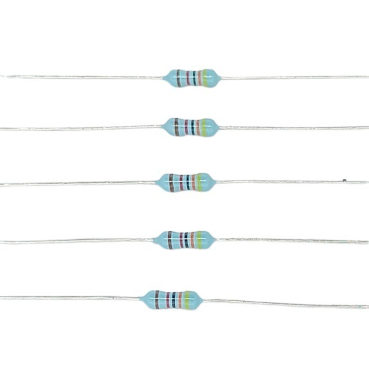 43K Ohm 1/4W 1% Metal Film Resistor (Precision Through Hole Resistor) image 1