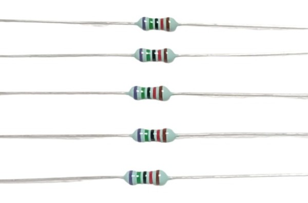 75K Ohm 1/4W 1% Metal Film Resistor  image 1