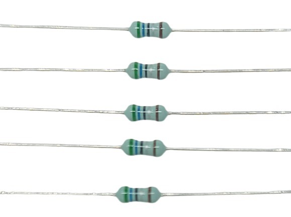 5.6E 1/4W 1% Metal Film Resistor  image 1