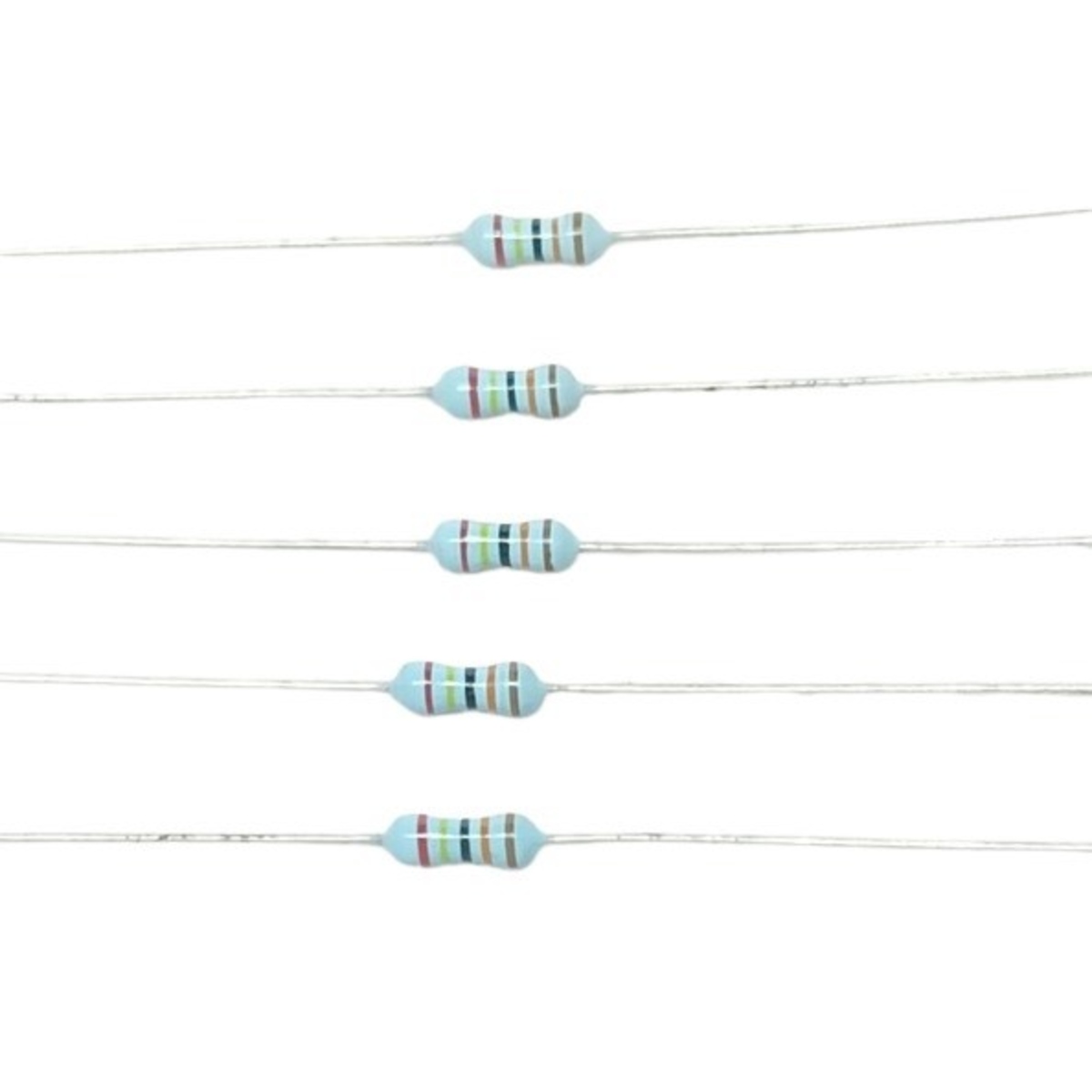 240K Ohm 1/4W 1% Metal Film Resistor (Precision Through Hole Resistor) image 1