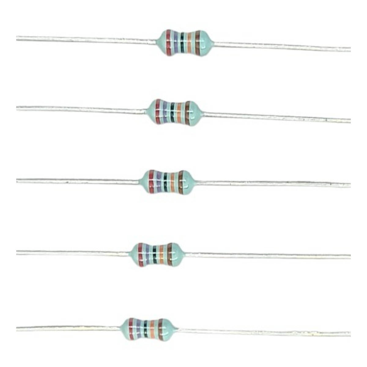 270K Ohm 1/4W 1% Metal Film Resistor (Precision Through Hole Resistor) image 1