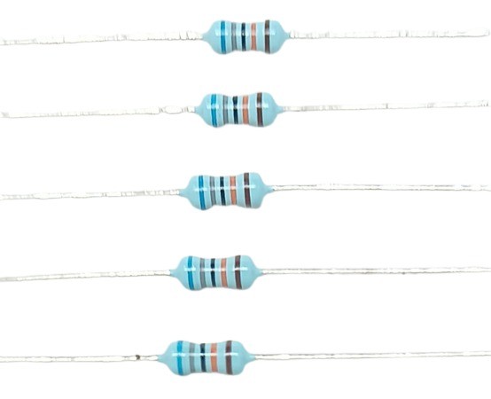 680K Ohm 1/4W 1% Metal Film Resistor   image 1