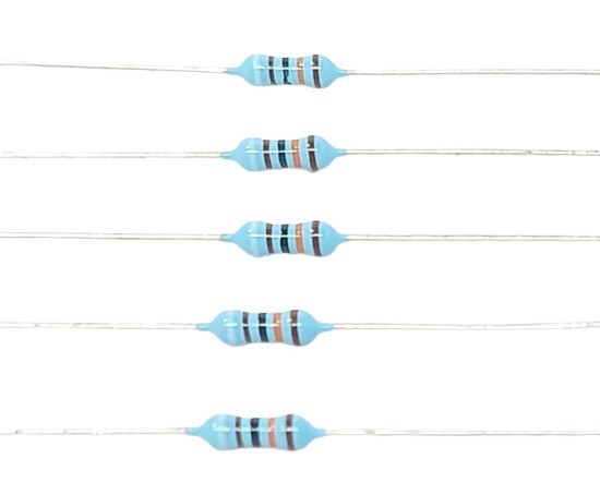 910K Ohm 1/4W 1% Metal Film Resistor  image 1