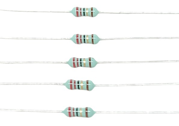 22E 1/4W 1% Metal Film Resistor image 1