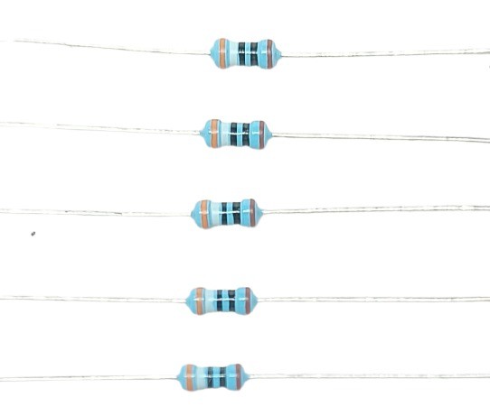 390E 1/4W 1% Metal Film Resistor image 1