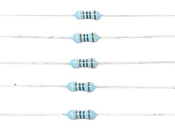 910E 1/4W 1% Metal Film Resistor image 1