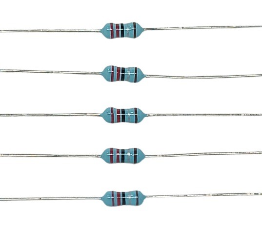 2.2E 1/4W 1% Metal Film Resistor  image 1