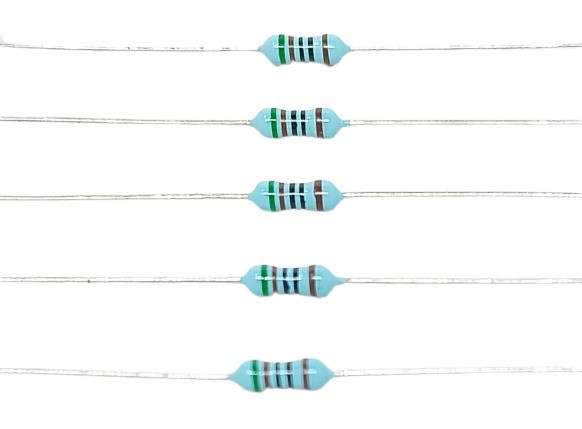 510E 1/4W 1% Metal Film Resistor image 1