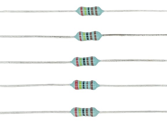 2.4K Ohm 1/4W 1% Metal Film Resistor  image 1