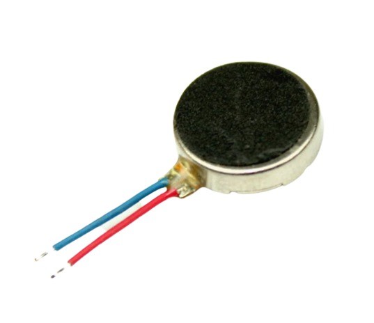 Flat 1034 Mobile Phone Vibrator Motor 9mm Dia. 3mm Width image 1