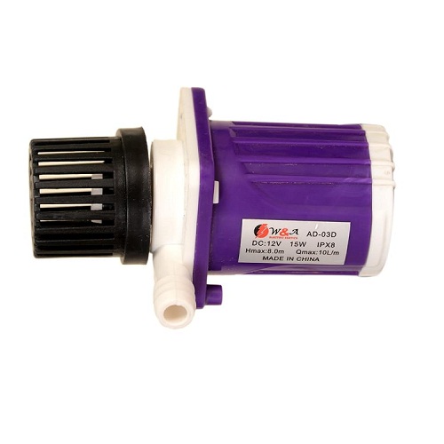 AD-03D DC 12V 15W Submersible Brushless Water Pump (IPX8 Waterproof 10L/Min High Flow Pump) image 2