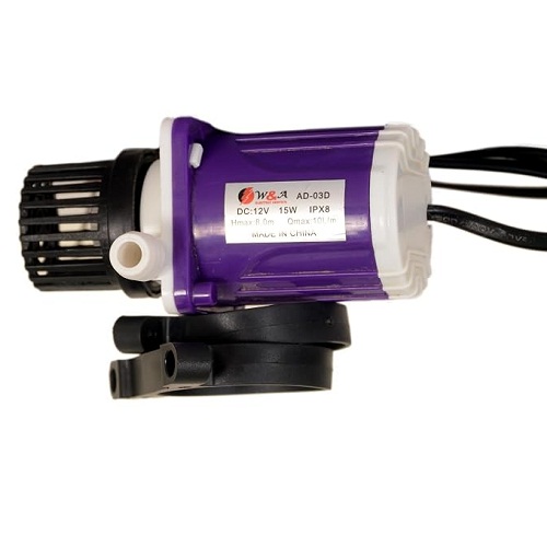 AD-03D DC 12V 15W Submersible Brushless Water Pump (IPX8 Waterproof 10L/Min High Flow Pump) image 1