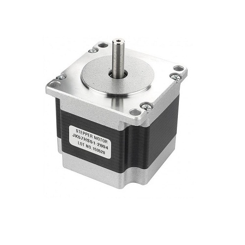NEMA23 10.1 kg-cm Stepper Motor Round Type Shaft JK57HS51-2804 (1.8° 4 Wire Hybrid Stepper Motor) image 1