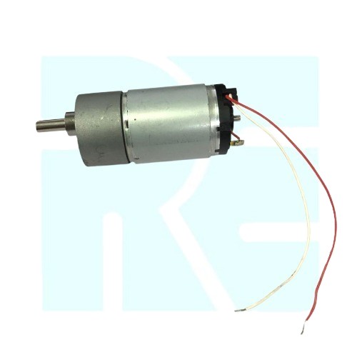 12V 100RPM High Torque DC Geared Motor (Metal Gear Reduction Motor) image 1