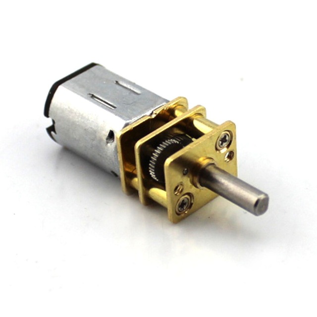 N20-12V-1000RPM Micro Metal Gearbox DC Motor (Mini Geared DC Motor) image 1