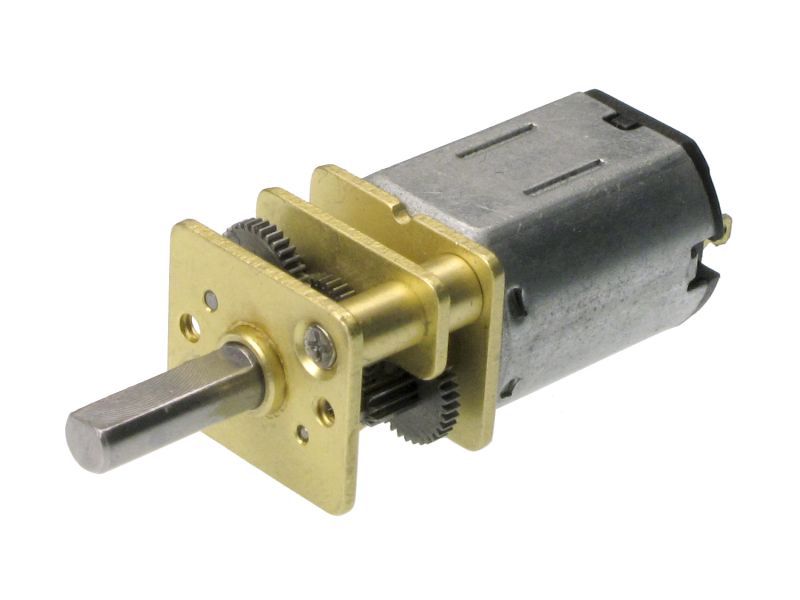 N20-12V-1000RPM Micro Metal Gearbox DC Motor (Mini Geared DC Motor) image 2