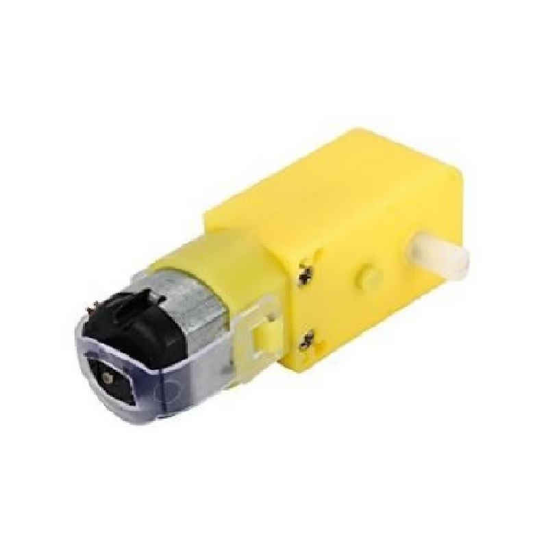 300RPM Dual Shaft Straight BO Motor (Geared DC Motor for Robotics) image 3