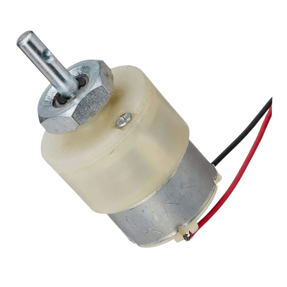 3.5RPM 12V DC Center Shaft Geared Motor (High Torque Metal Gear Motor) image 1