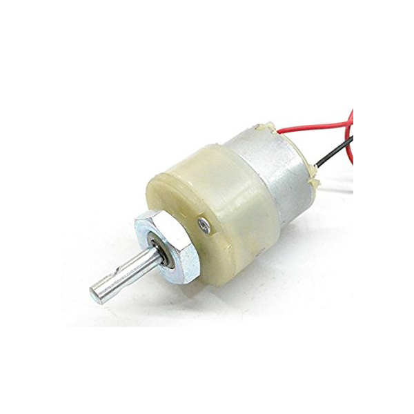 3.5RPM 12V DC Center Shaft Geared Motor (High Torque Metal Gear Motor) image 2