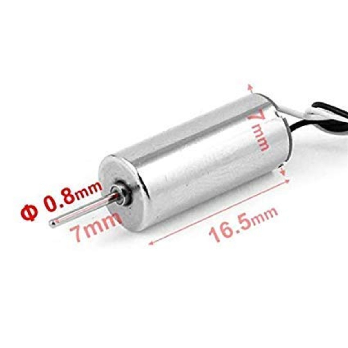 3.7V 7x16mm Magnetic Micro Coreless Motor DC Motor (Mini Coreless Motor) image 2
