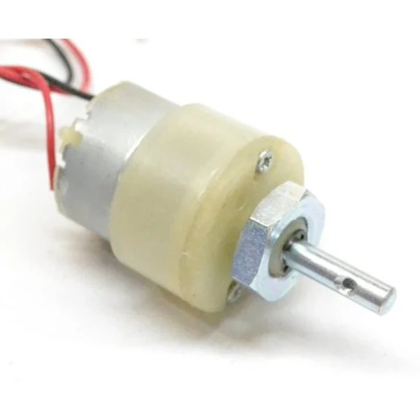 5RPM 12V DC Center Shaft Geared Motor (High Torque Metal Gear Motor) image 2